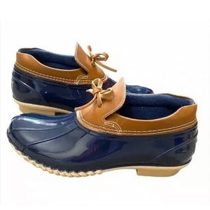 GH bass women’s blue Harley waterproof duck bootie size 5